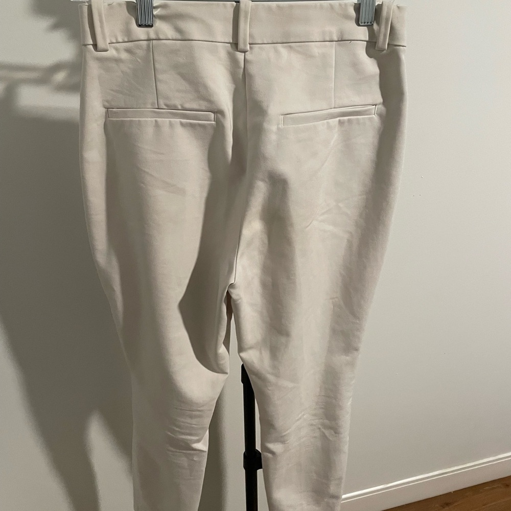 Creme pants H & M size 8